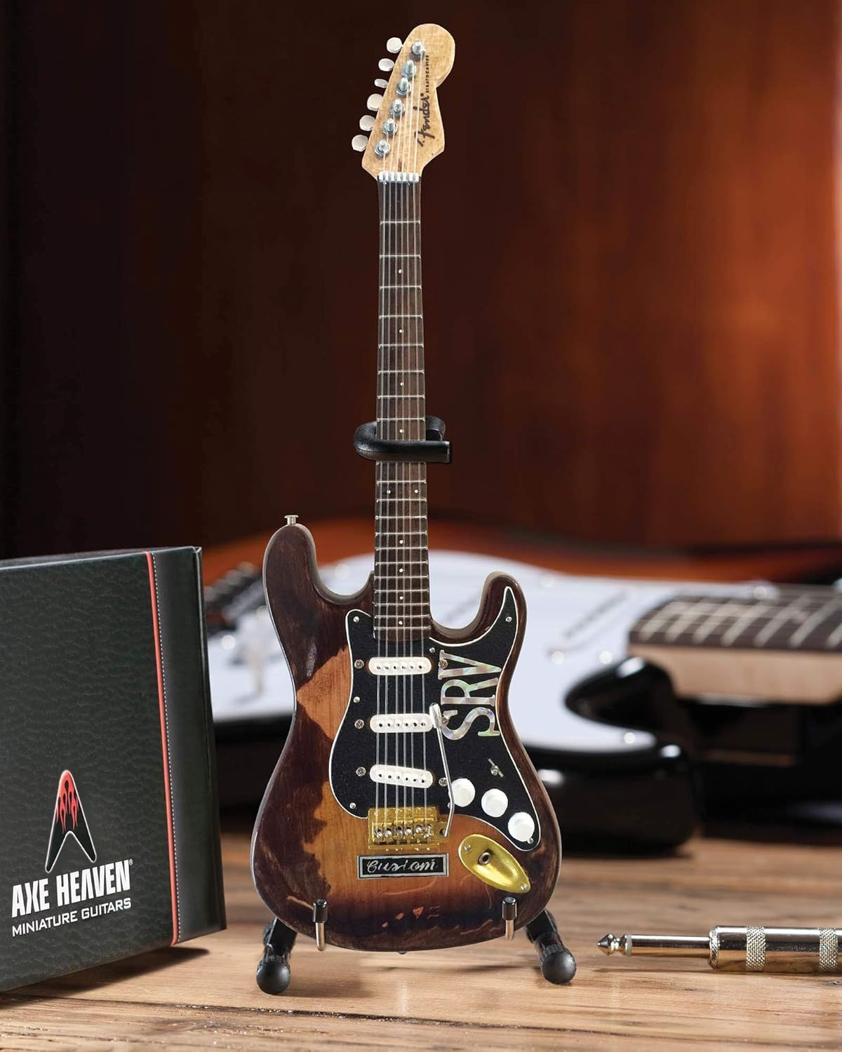 【希少】フェンダー ストラト ミニチュア ギター SRV レイヴォーン Fender Stevie Ray Vaughan (SRV) Stratocaster 3-Color