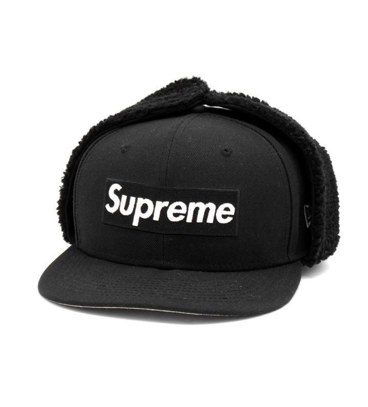シュプリーム Supreme × ニューエラ New Era Earflap Box Logo ボックス ロゴ イヤー フラップ キャップ 帽子 w23499