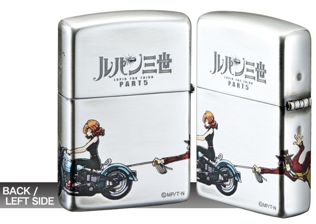 Zippo ジッポーライター ルパン三世 購入 4サイド・チェイス シルバー