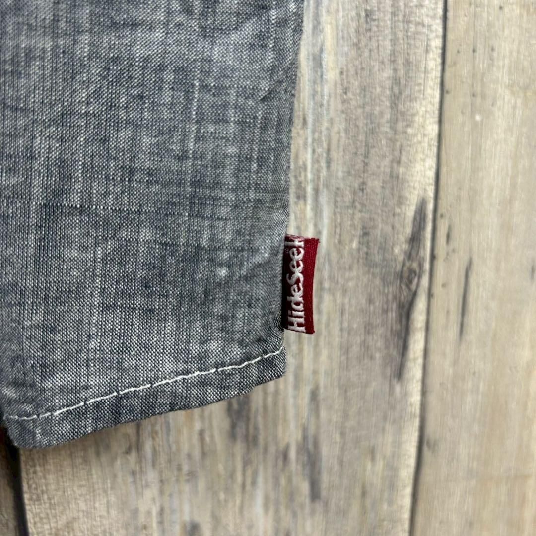 Hide and Seek ハイドアンドシーク 半袖 ベースボール シャツ XL KARIMZIABAT_FR