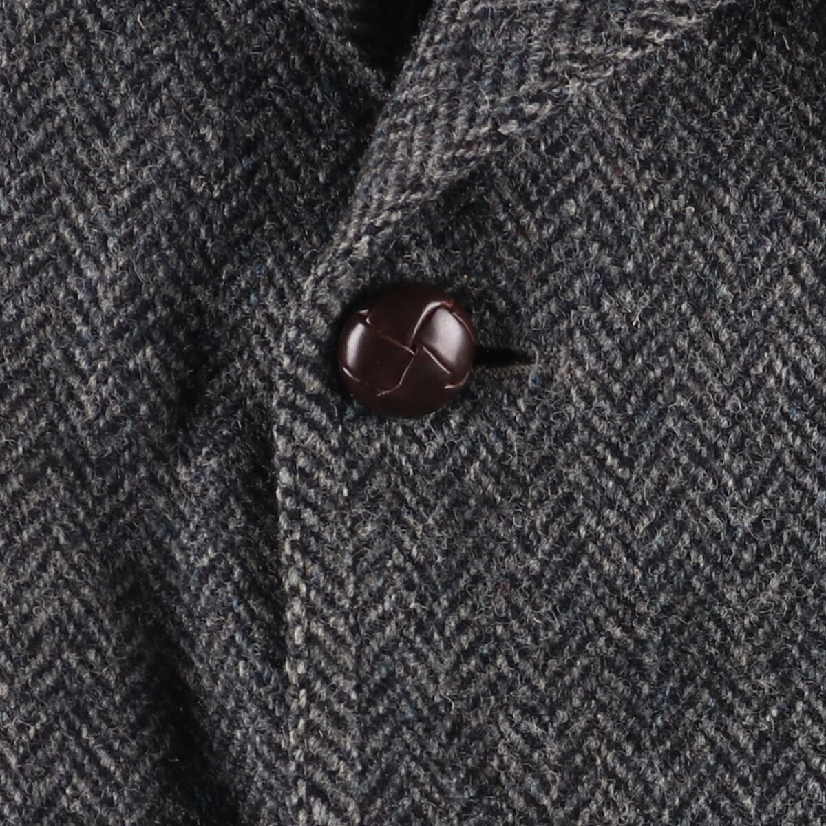 Harris Tweed 70s チェスターコート 古着 70s vintage HARRIS TWEED ツイード生地 チェスター コート