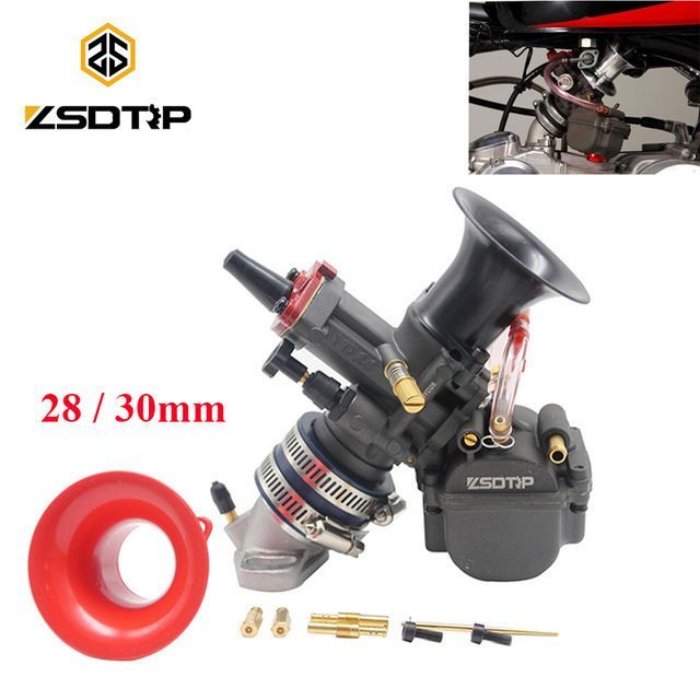 特売 ZSDTRP 汎用 MAIKUNI PWK キャブレター YD28 YD30MM 部品スクーター電源ジェット ATV オー