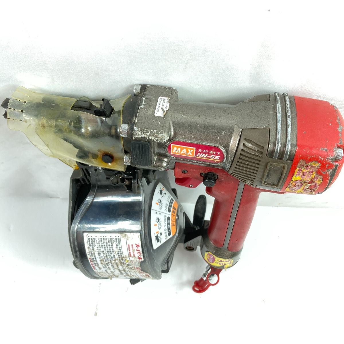 MAX マックス 釘打機 スーパーネイラ HN-65 空打ちOK 工具 大工 DIY ジャンク f001 MAX HN-65N4(D)-G 65mm釘打機 スーパーネイラ ウエダ金物公式サイト