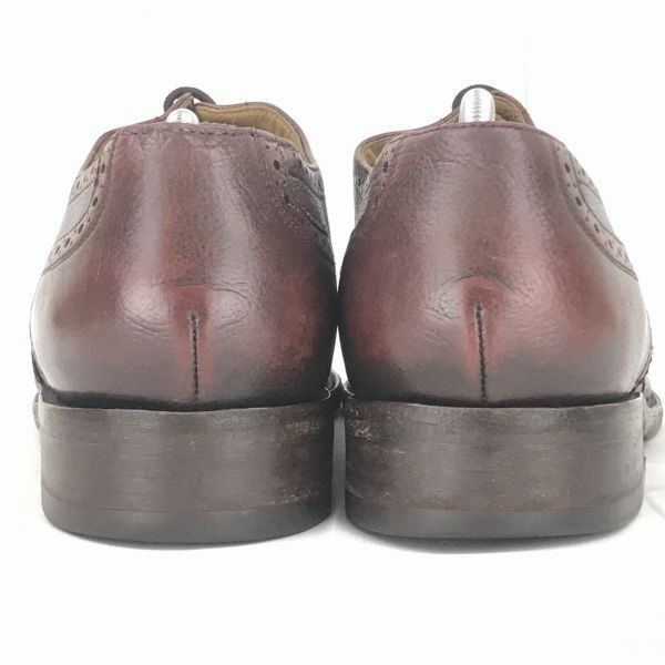 80s-90s?Vintage★VAN SCHAFFELAER　最高級本革　フルブローグ　28.5-29.5　バーガンディ　グッドイヤー製法　ウィングチップシューズ　管理NO.XB163 80s-90s?Vintage☆VAN SCHAFFELAER 最高級本革 フルブローグ 28.5-29.5