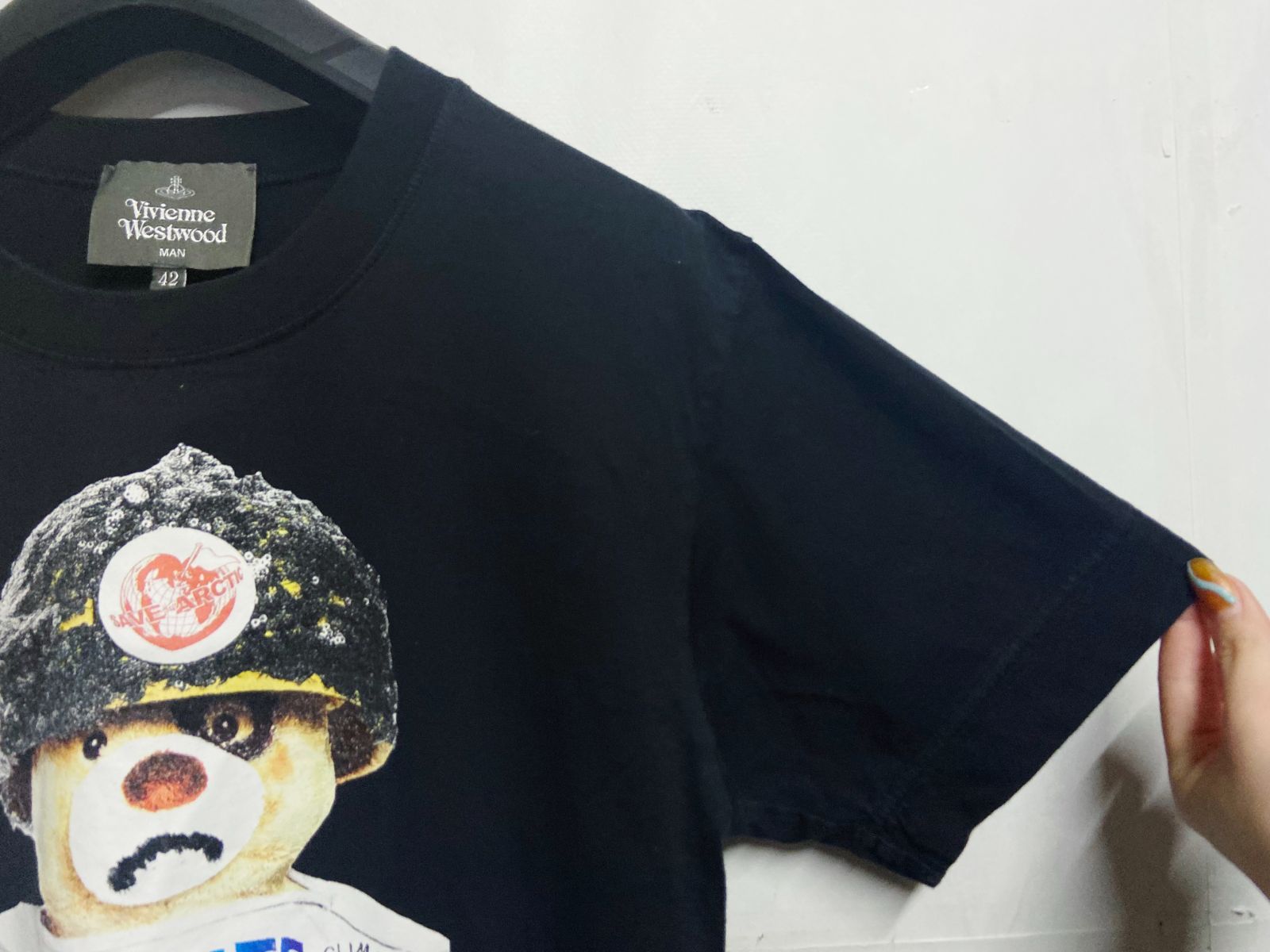 Vivienne Westwood MAN｜ヴィヴィアンウエストウッドマン CLIMATE REVOLUTION BEAR ベア Tシャツ