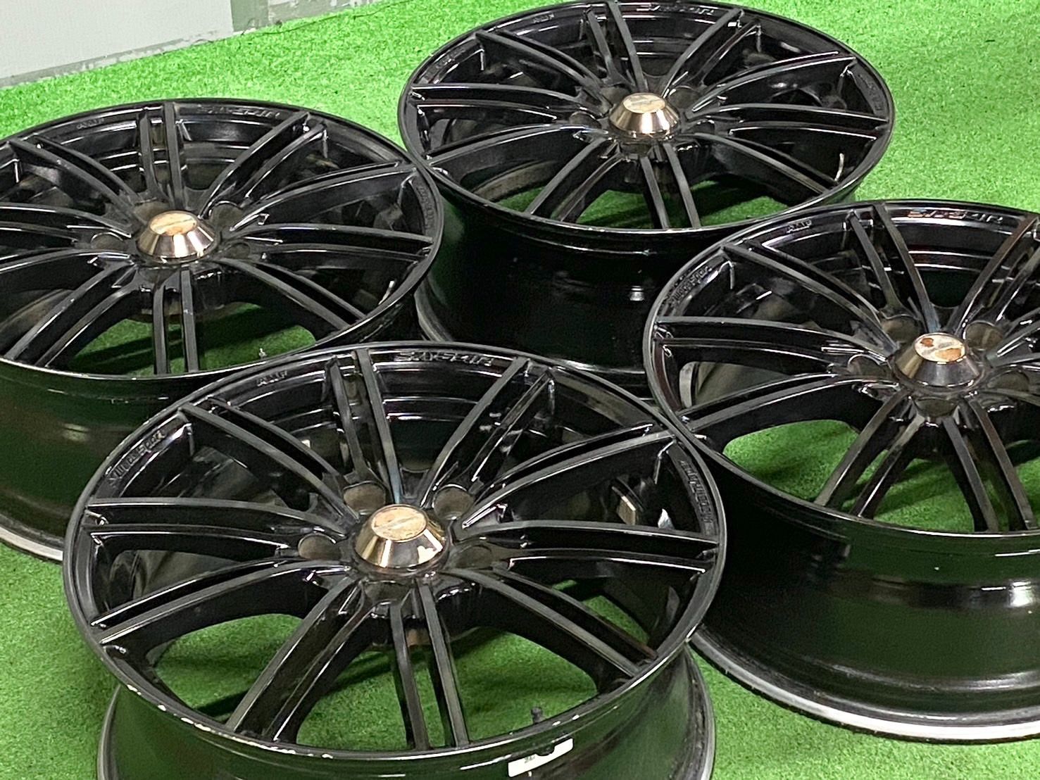 即決品 Weds Sport SA-54R 17in 7J 48 PCD114.3 4本 ヴォクシー エスクァイア エスティマ ノア スイフトスポーツ セレナ