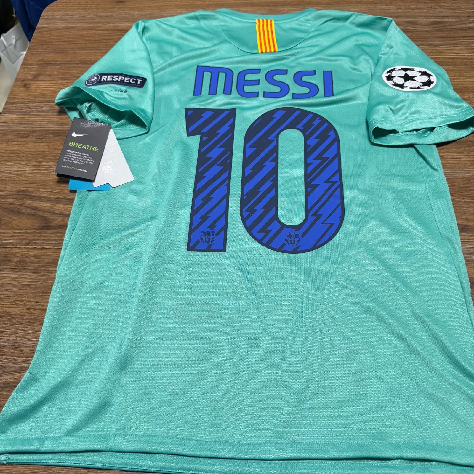 メッシ チーム バルセロナ】バルセロナFC チーム直筆サイン入り