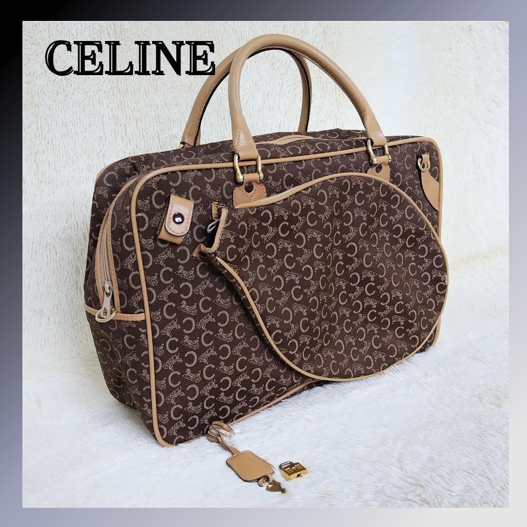 セリーヌ サルキー バトミントン ラケット ボストンバッグ - メルカリ 