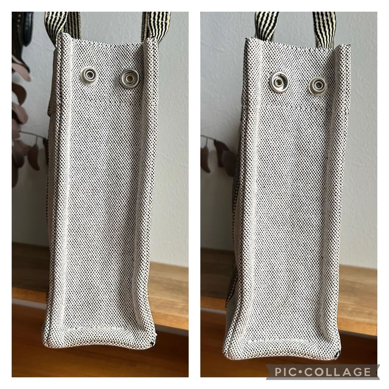 HERMES エルメス ニューフールトゥ PM グレー ブラック BLACK