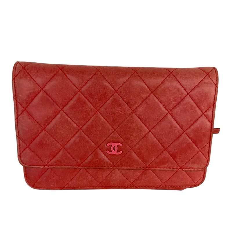 CHANEL シャネル 長財布 レッド マトラッセ ウォレット CHANEL シャネル 長財布 レッド マトラッセ ウォレット - メルカリ