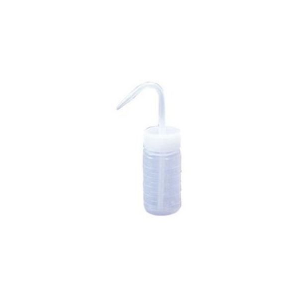 （まとめ）ポリ丸型洗浄瓶（広口） 100mL 