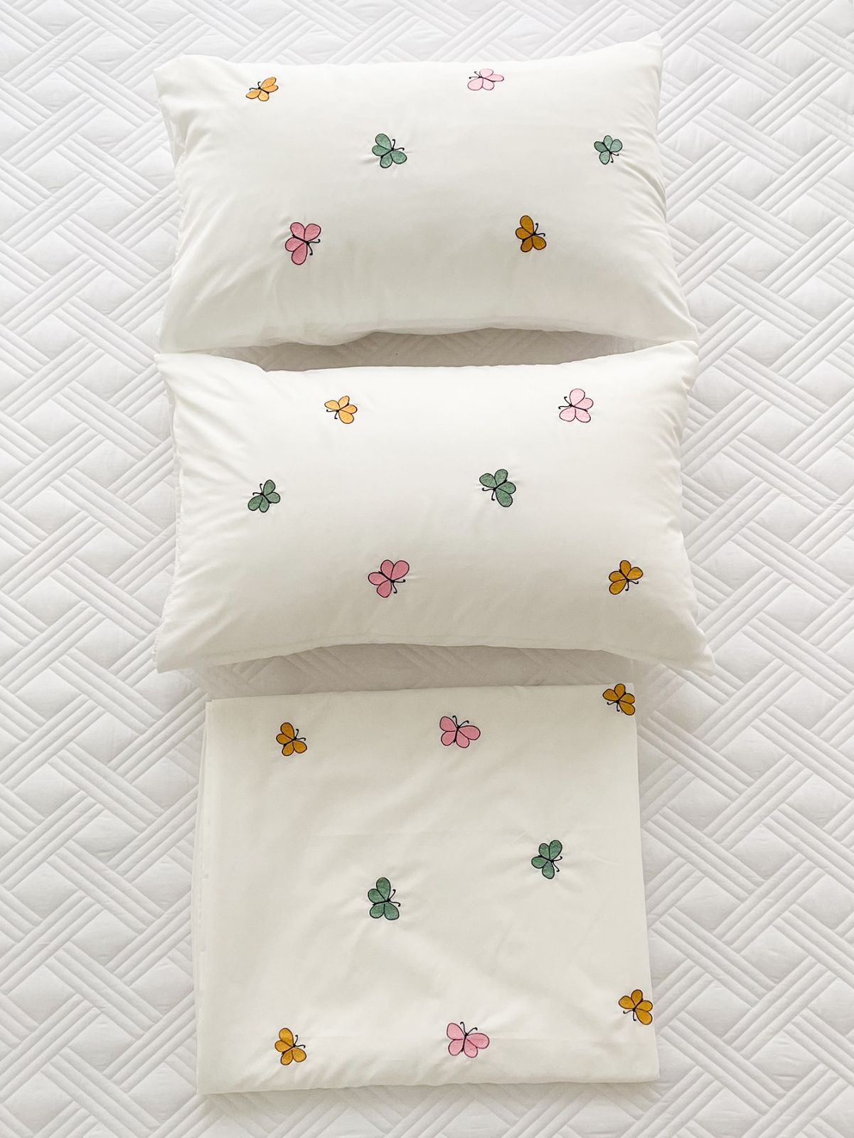 Missoni ミッソニ 敷きふとんカバー マルチカラー、ジグザグ模様