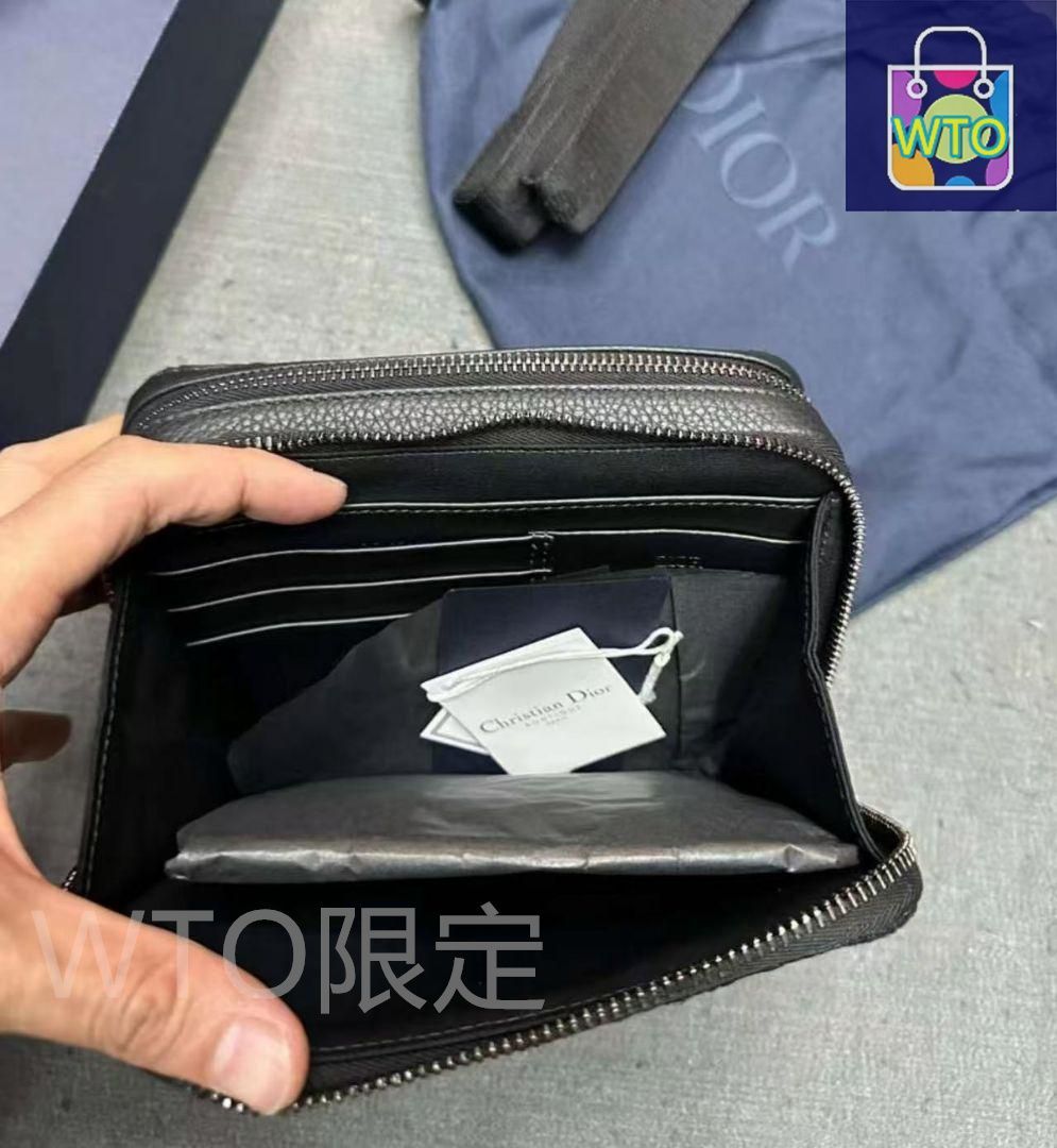 Dior 【美品】ブラック ショルダーバッグ Dior ブラック ショルダーバッグ-WTO輸入1 - メルカリ