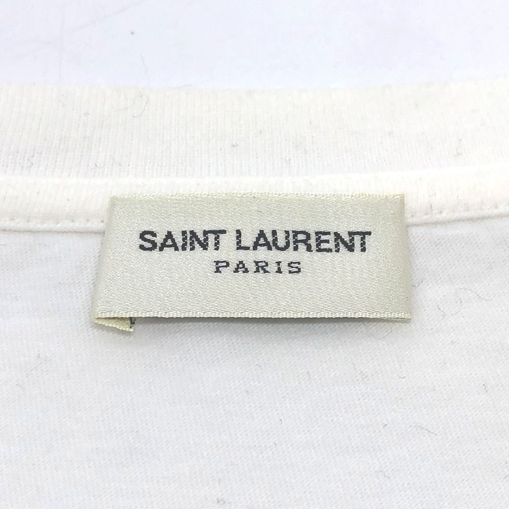 SAINT LAURENT PARIS サンローランパリ 半袖Ｔシャツ 585368 コットン ...