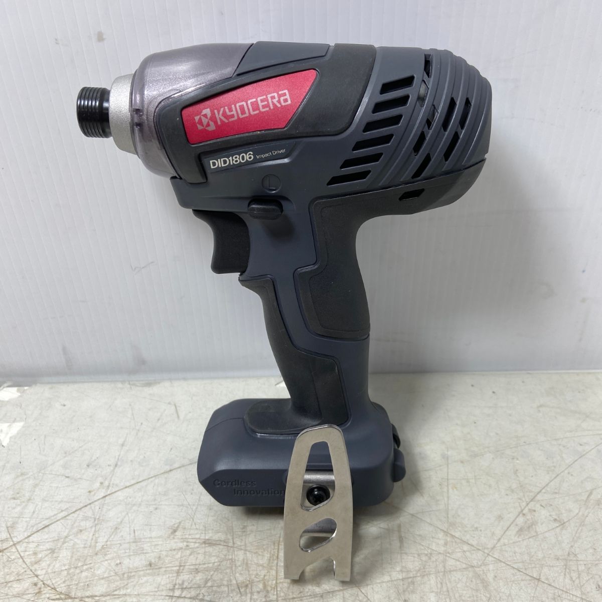 ΦΦKYOCERA キョウセラ 18V 充電式インパクトドライバー DID1806L5 ブラック