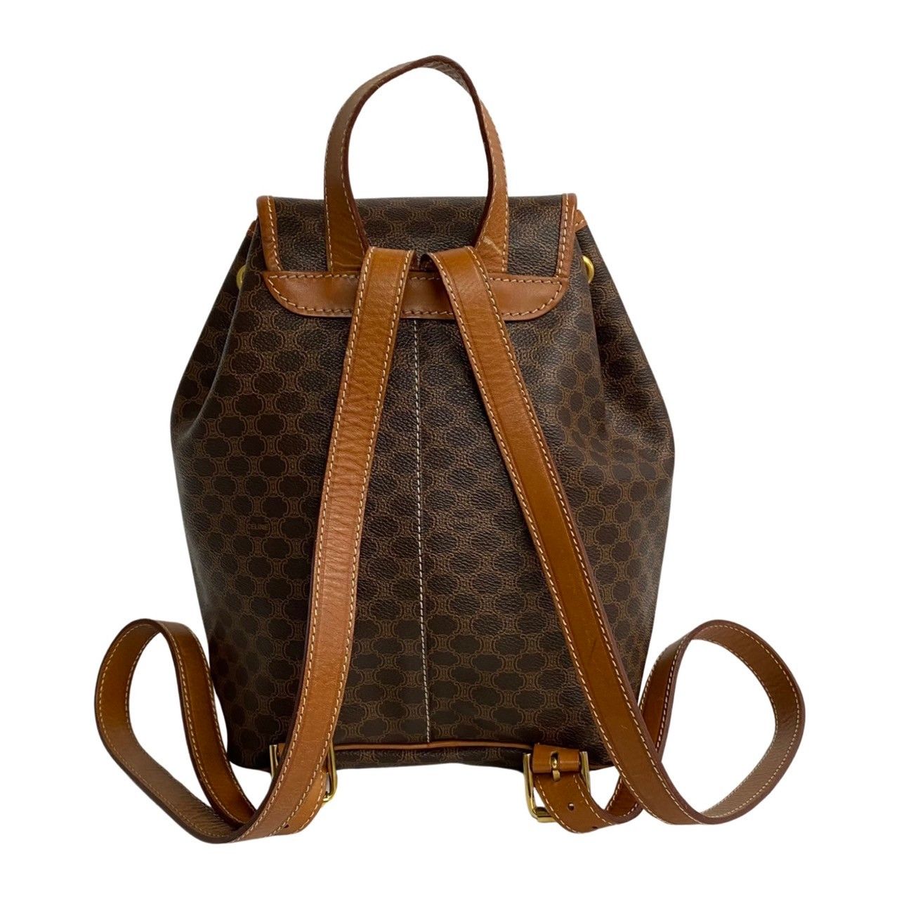 極 美品 CELINE セリーヌ マカダム ブラゾン トリオンフ 柄