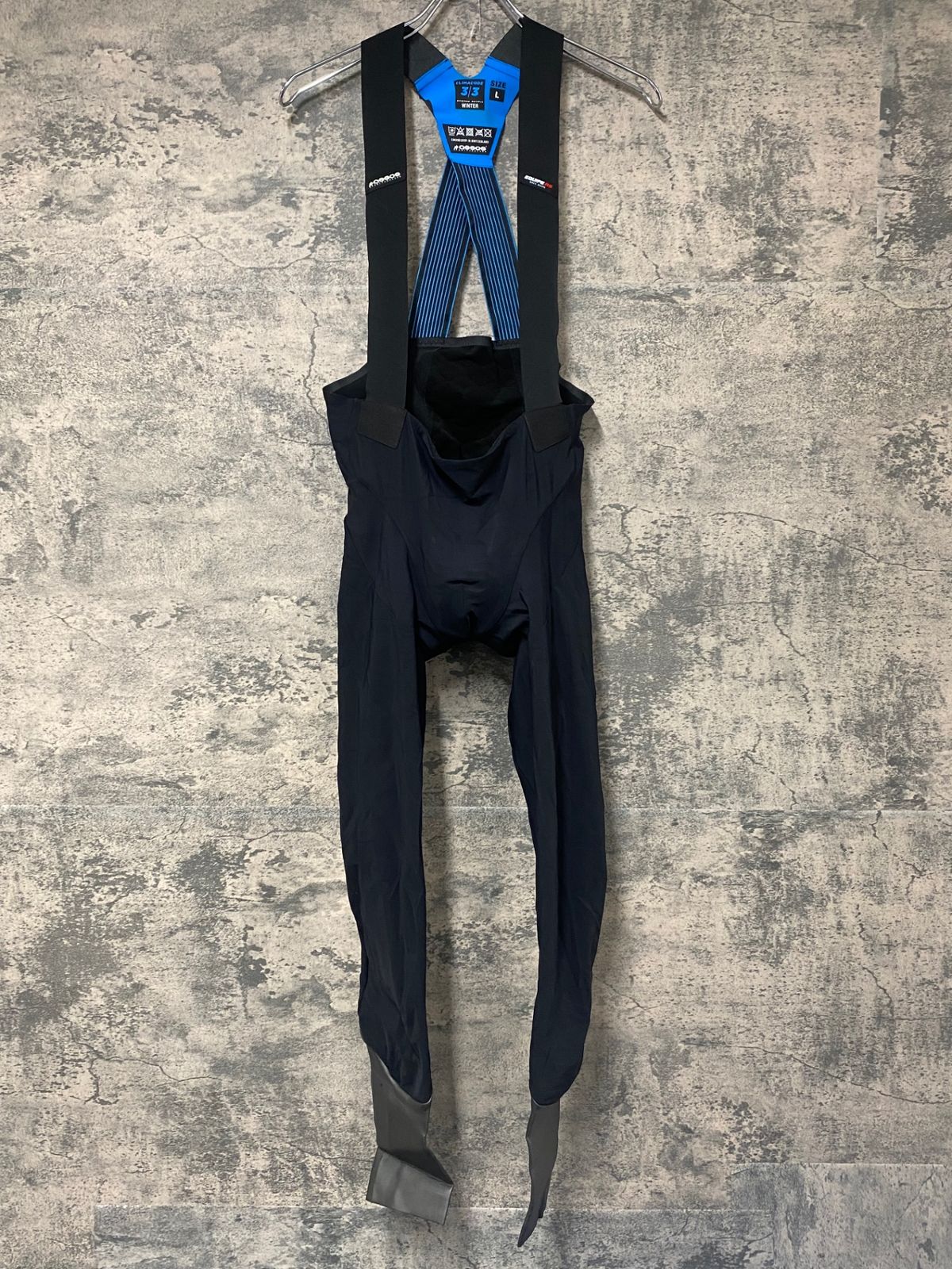 JG758 アソス ASSOS ビブタイツ Lサイズ 裏起毛