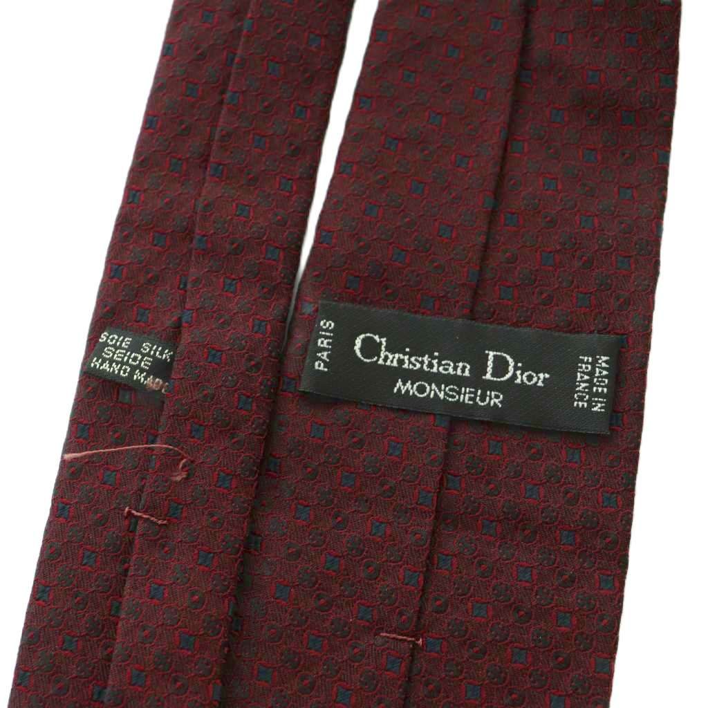 ChristianDior クリスチャンディオール　ネクタイ　ソリッドタイ ChristianDior クリスチャンディオール ネクタイ ソリッドタイ