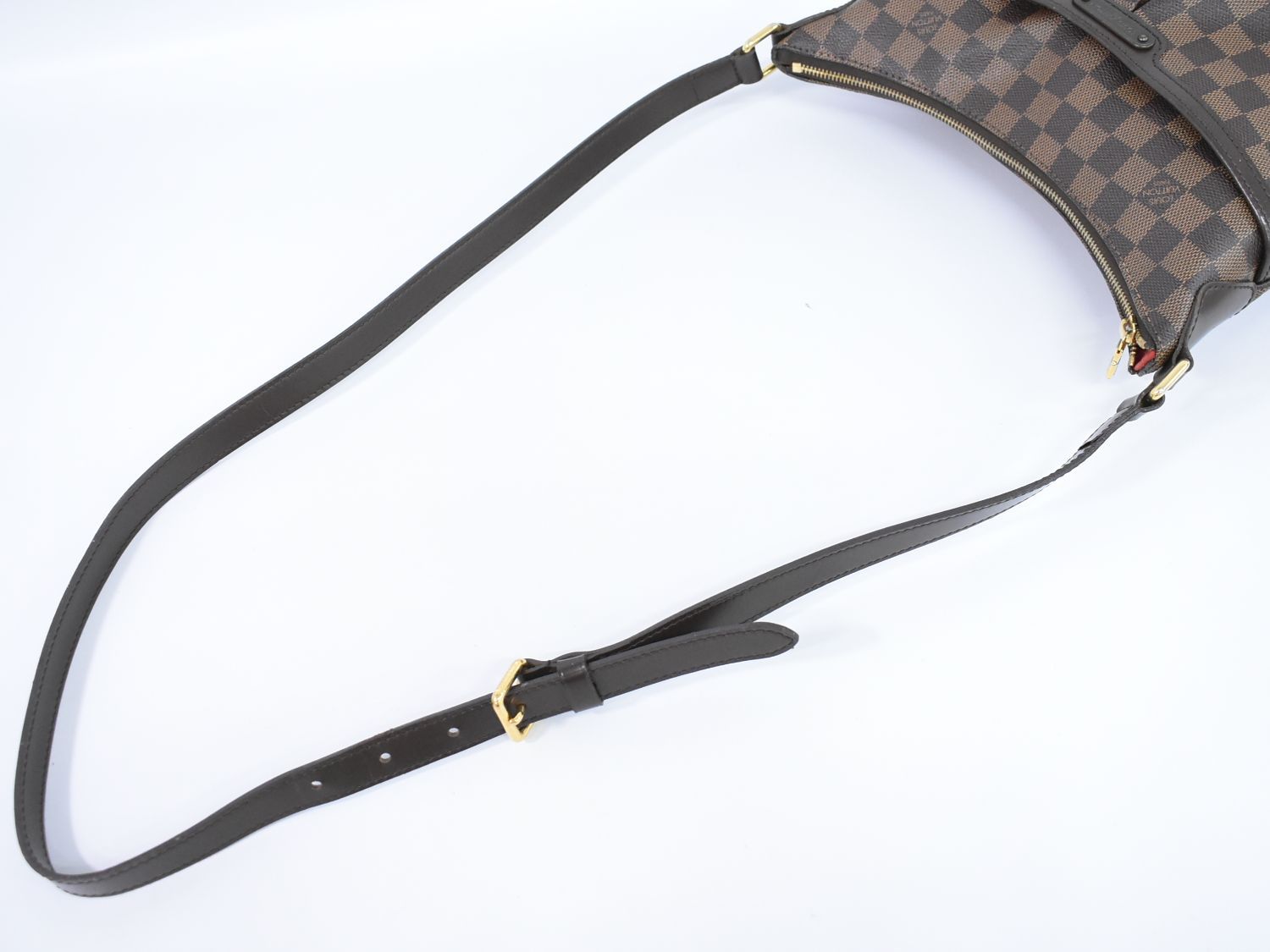 本物 ルイヴィトン LOUIS VUITTON LV ブルームズベリ PM ダミエ エベヌ  