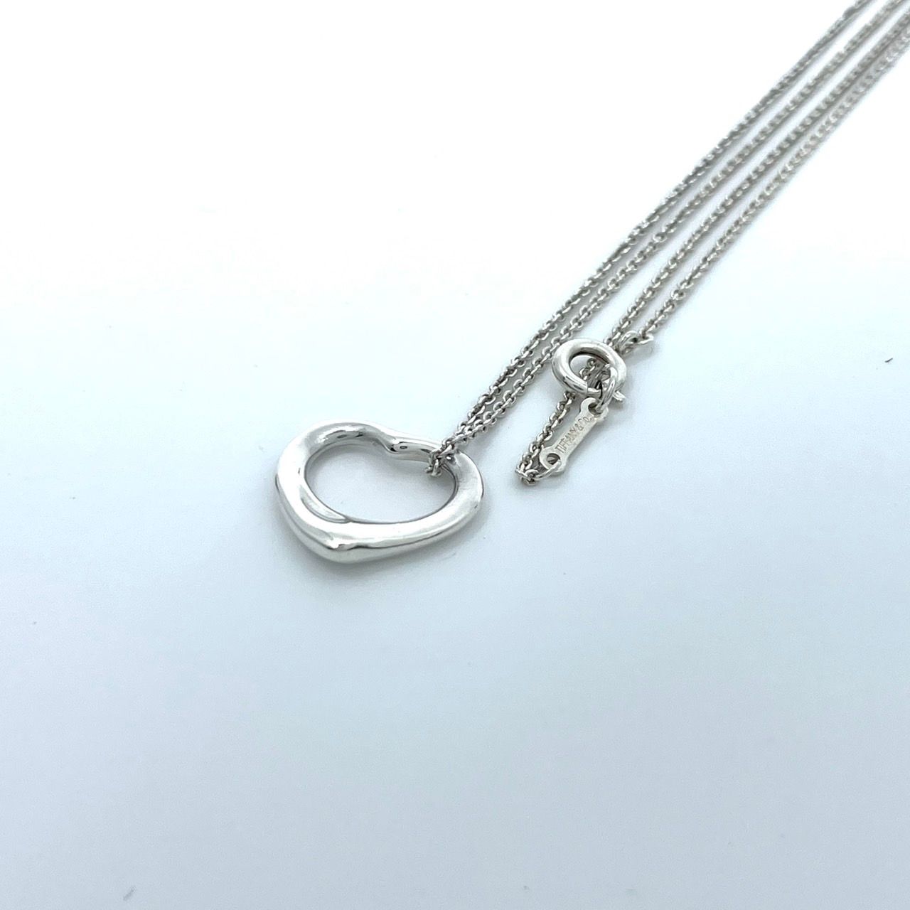 美品 TIFFANY &Co. ティファニー ネックレス オープンハート
