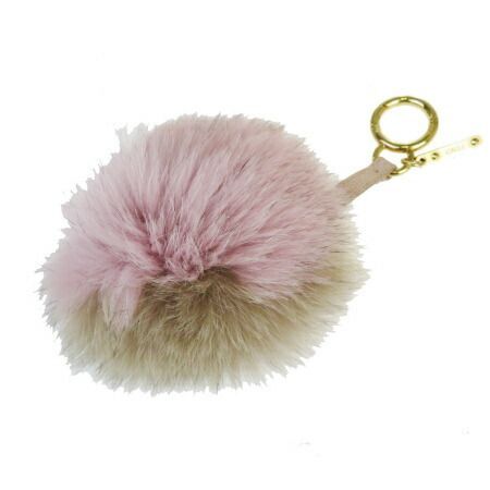FEND バッグチャーム キーホルダー ポンポン フォックスファー