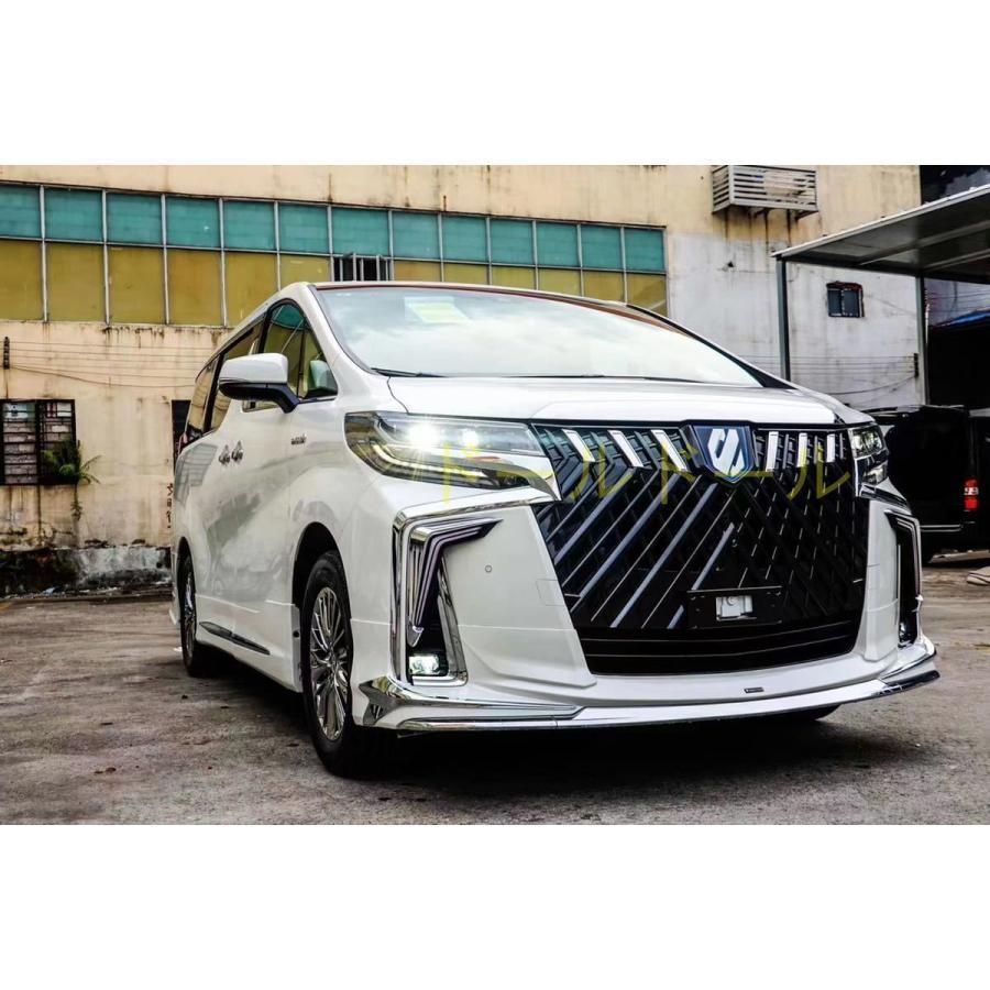 TOYOTA トヨタ 30系 アルファード 後期 WALD 仕様 ルック フロントグリル ヴァルド バルド 30後期