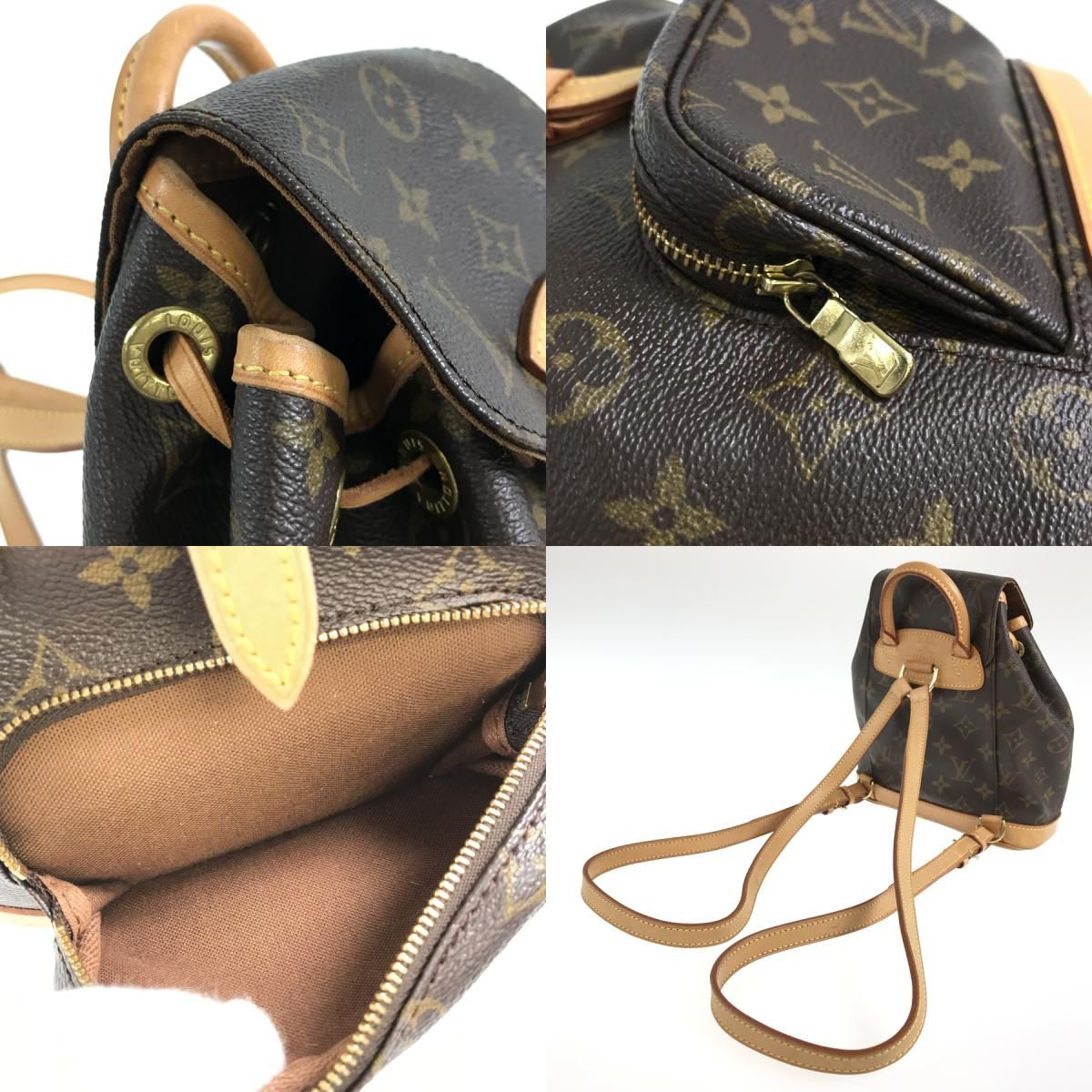 ルイ・ヴィトン LOUIS VUITTON モノグラム ミニモンスリ M51137