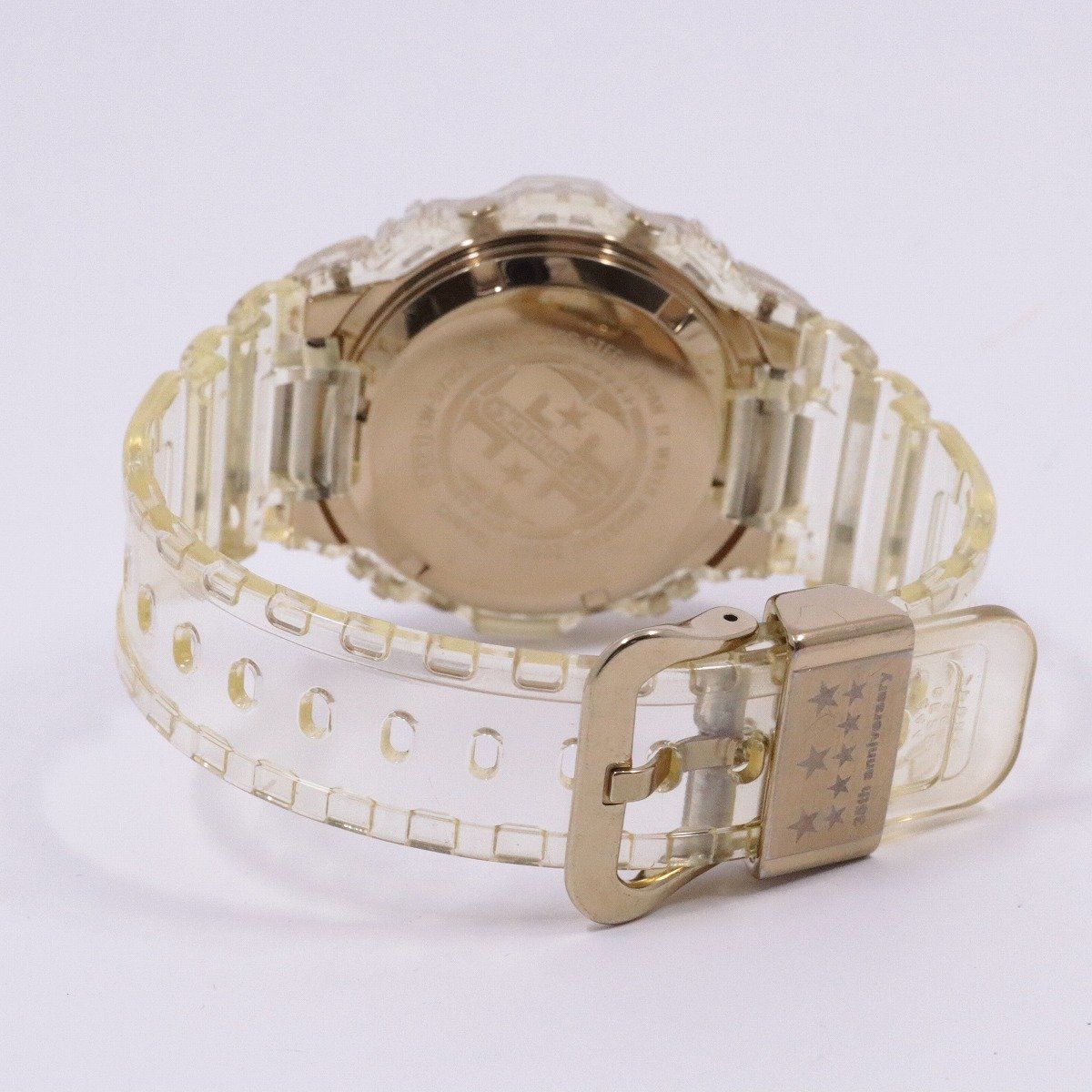 カシオ G-SHOCK 35周年記念限定モデル グレイシアゴールド クォーツ