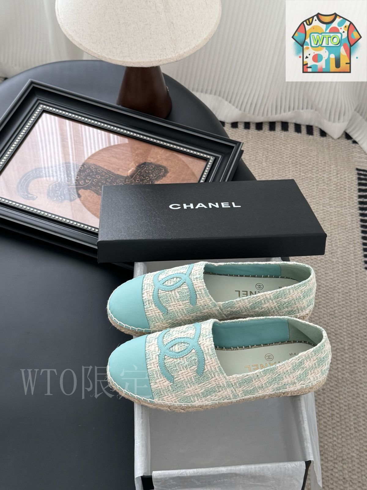 【洗練されたデザイン☆】CHANEL エスパドリーユ Chanel のエスパドリーユ01-3 - メルカリ