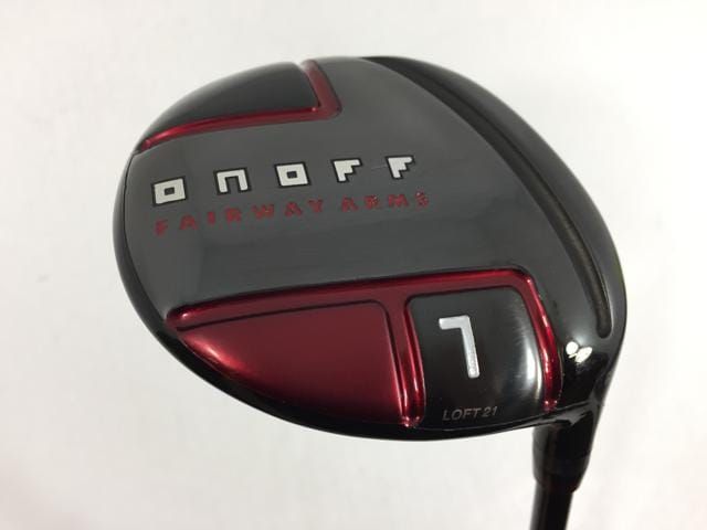 ゴルフクラブ ダイワ グローブライド ONOFF フェアウェイ アームズ 赤 AKA 2025 スムースキックMP-522F 7W 14日間返品OK
