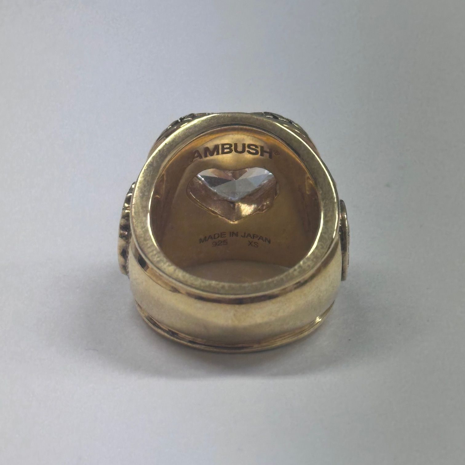 参考上代52800円 未使用品 AMBUSH HEART CLASS RING ハート