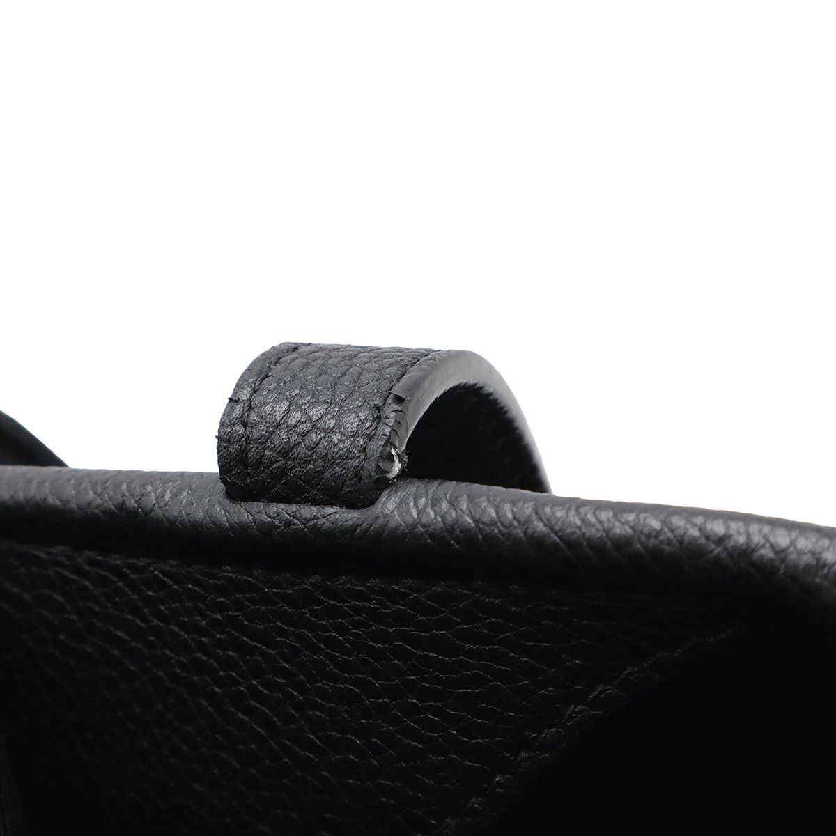 CELINE セリーヌ カバ　トートバッグ 肩掛け ブラック 黒色 レザー CELINE - CELINE セリーヌ スモール フォールドカバ トート