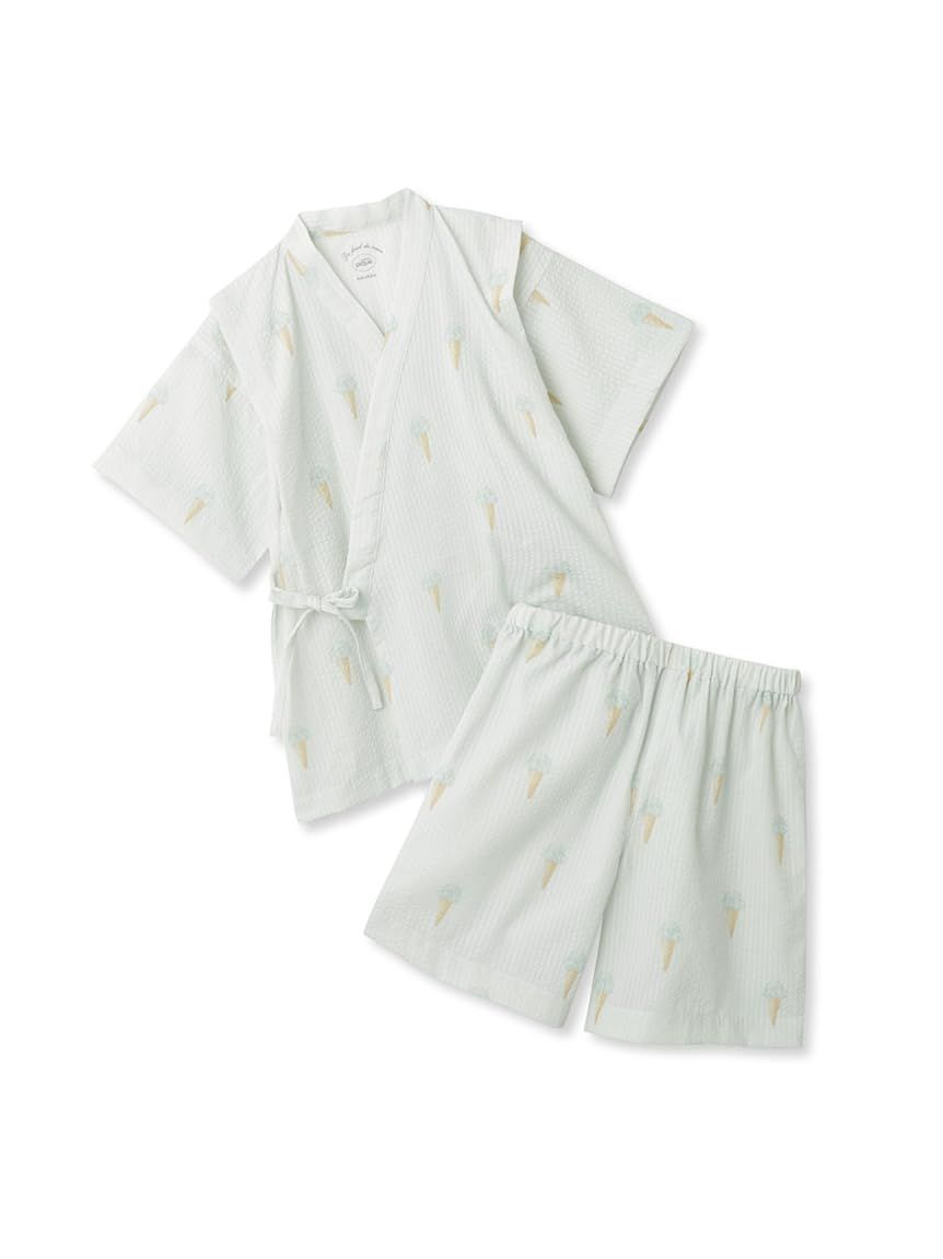 EC限定 ピケ] KIDS甚平セット [ジェラート PKFT232442