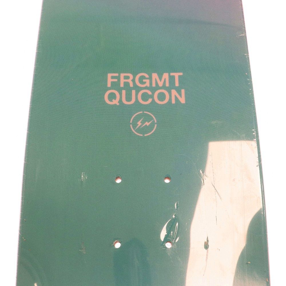 FRAGMENT DESIGN (フラグメントデザイン) ×QUCON SKATE BOARD キューコン スケート ボード デッキ マルチカラー  8Inch - メルカリ