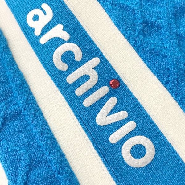 ARCHIVIO アルチビオ 2021年モデル A116910 ニットスカート ブルー系