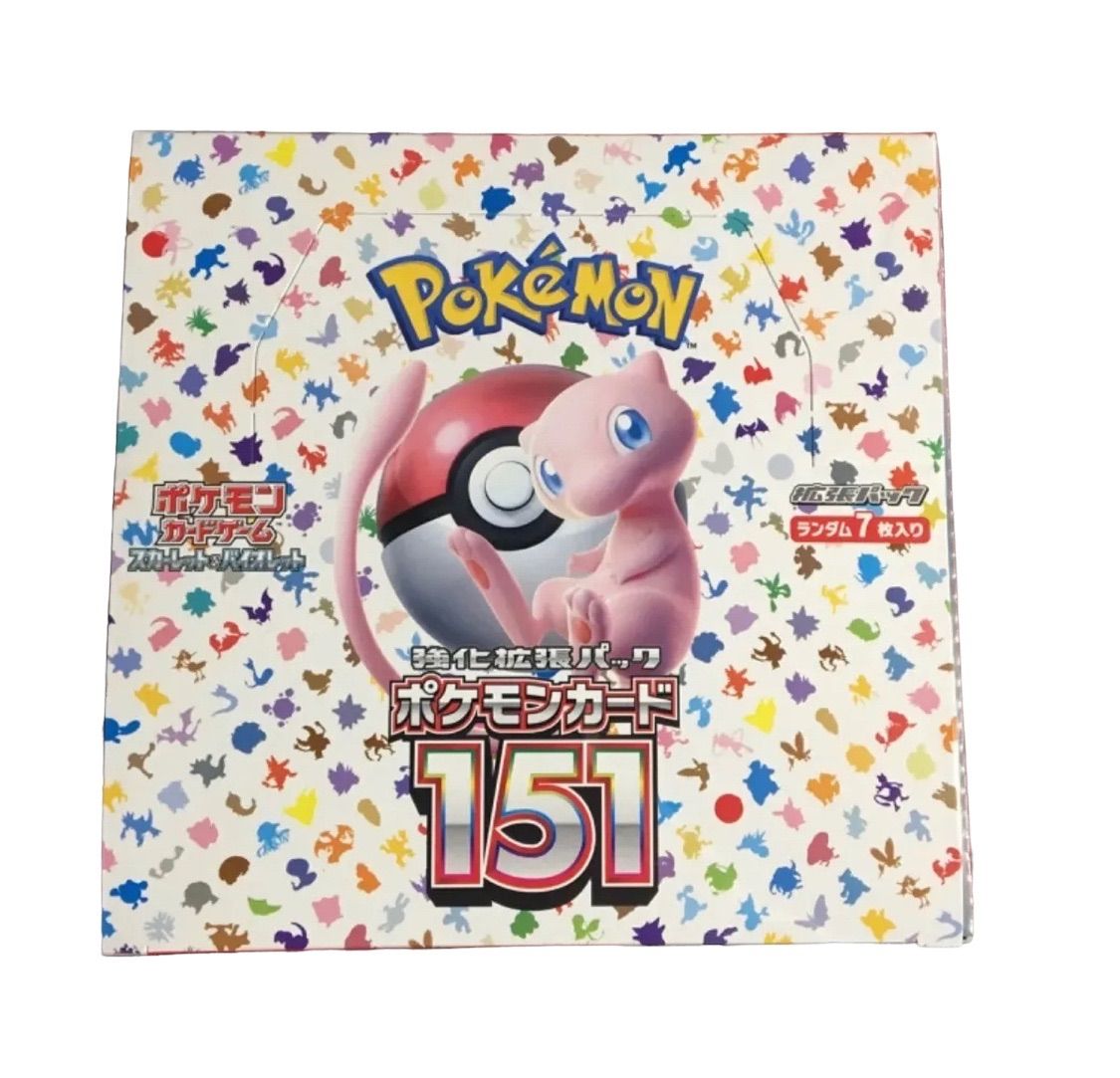 おしゃれ ポケモンカード 151BOX シュリンクつき | www.chezmoiny.com