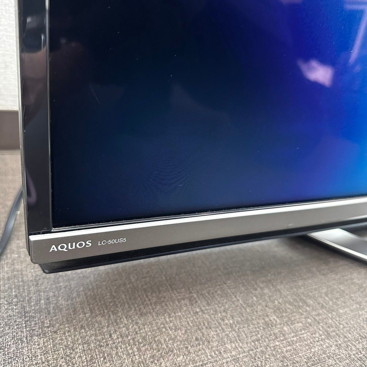 SHARP シャープ 液晶カラーテレビ 50V型 AQUOS アクオス LC-50US5 2018年製 - メルカリ