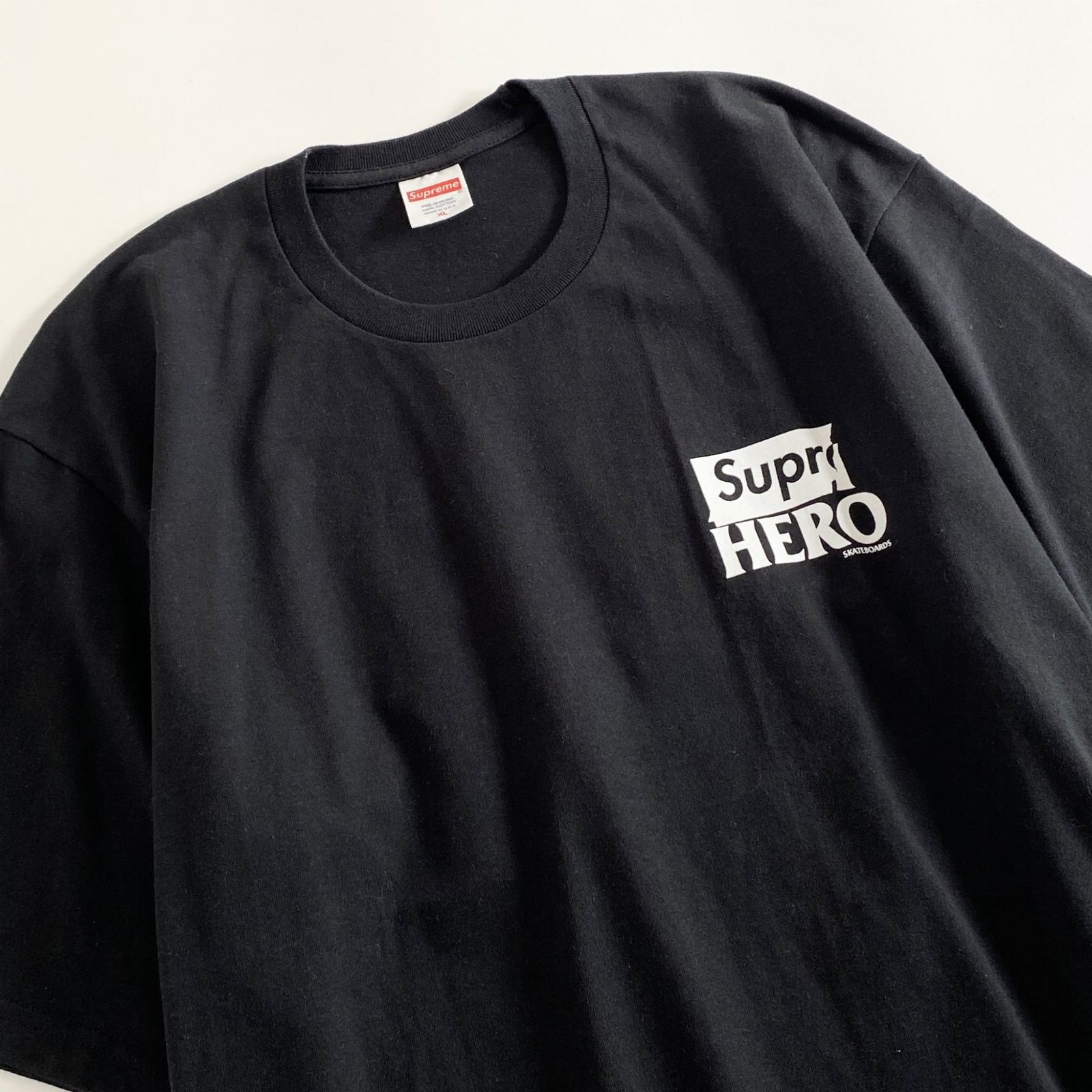 53a31 《美品》 Supreme シュプリーム × ANTI HERO アンチヒーロー 22SS Dog Tee ドッグTシャツ XL ブラック  カットソー - メルカリ