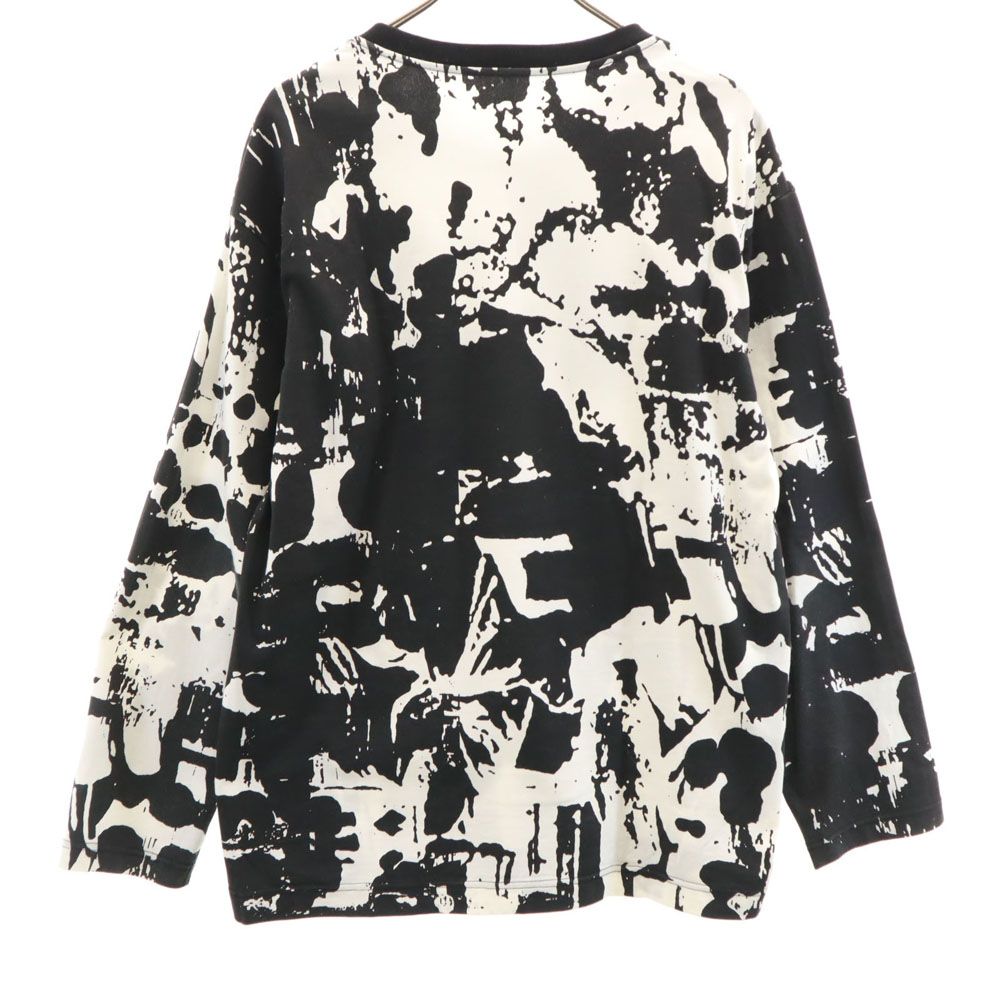 Yohji Yamamoto ヨウジヤマモト 20SS 日本製 人物プリント 長袖 カットソー 2 ブラック メンズ Yohji Yamamoto ヨウジヤマモト 20SS 日本製 人物プリント 長袖