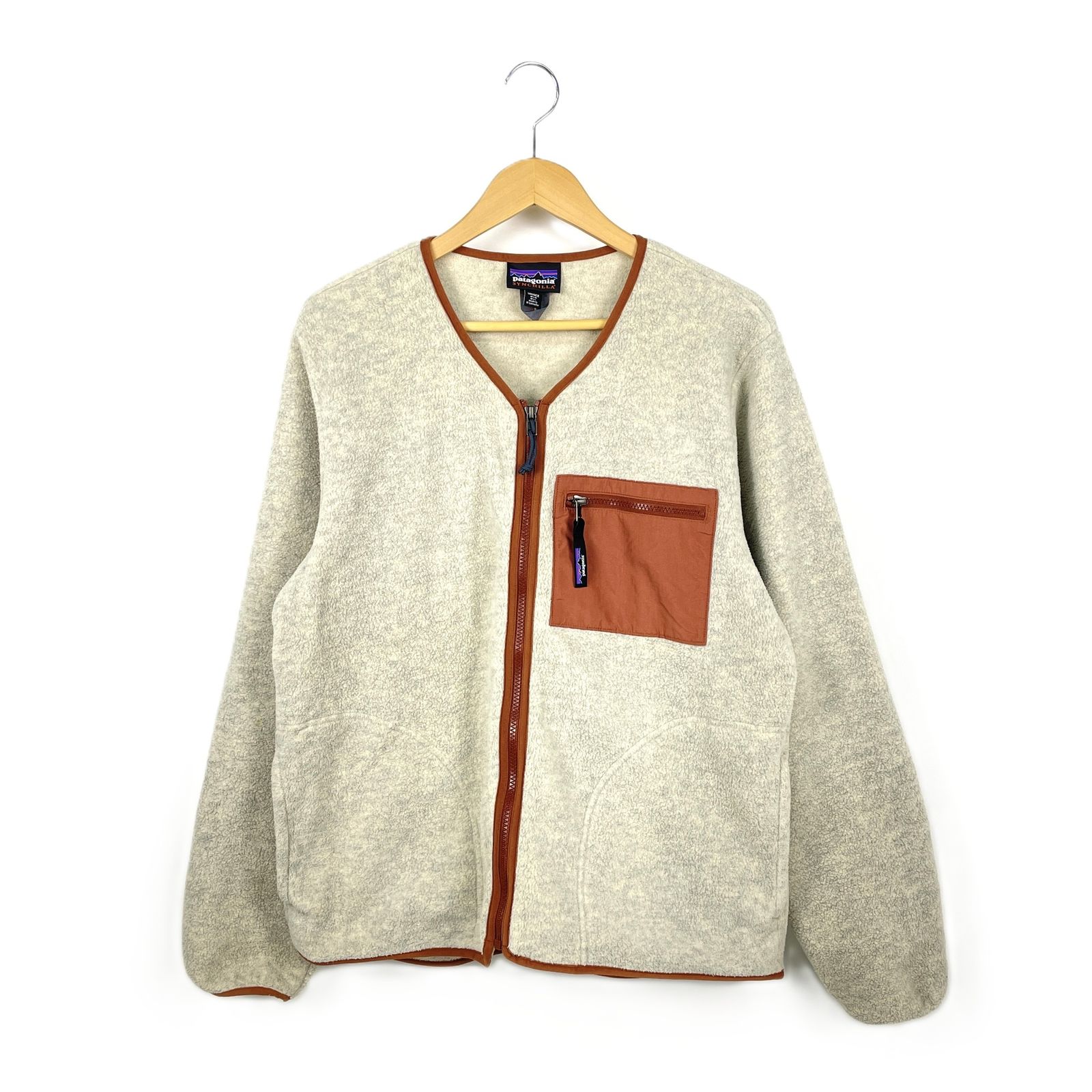 patagonia パタゴニア フリース シンチラカーディガン 80s 三角タグ