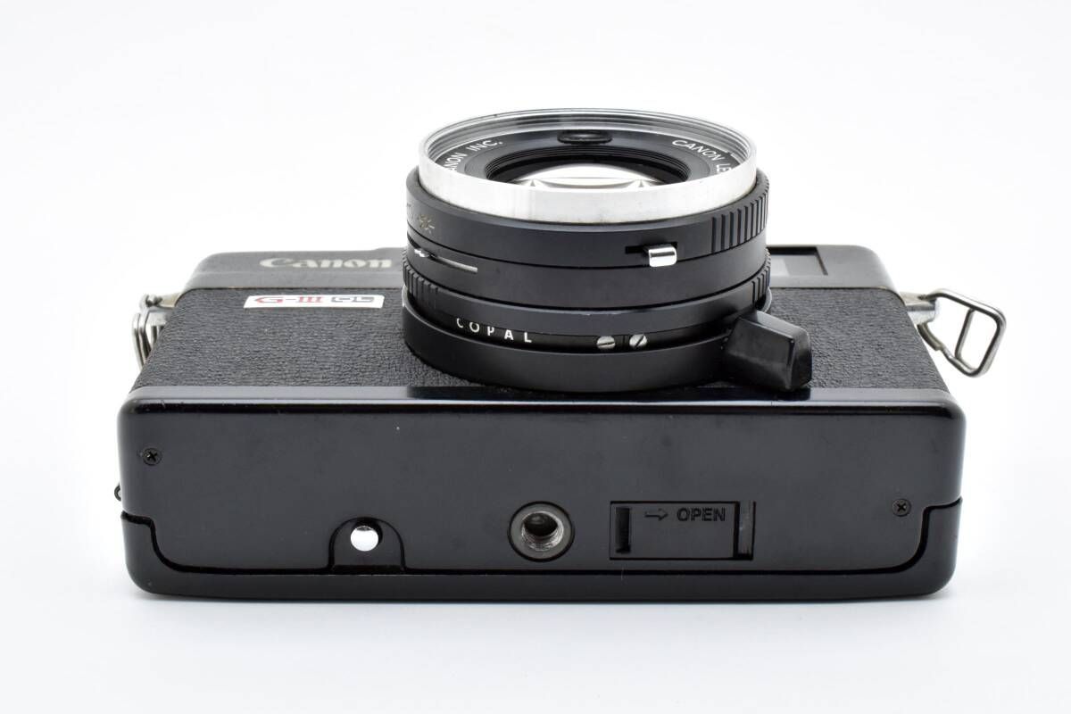 ☆動作品☆ キャノン Canon Canonet QL17 G-III キャノネット 黒