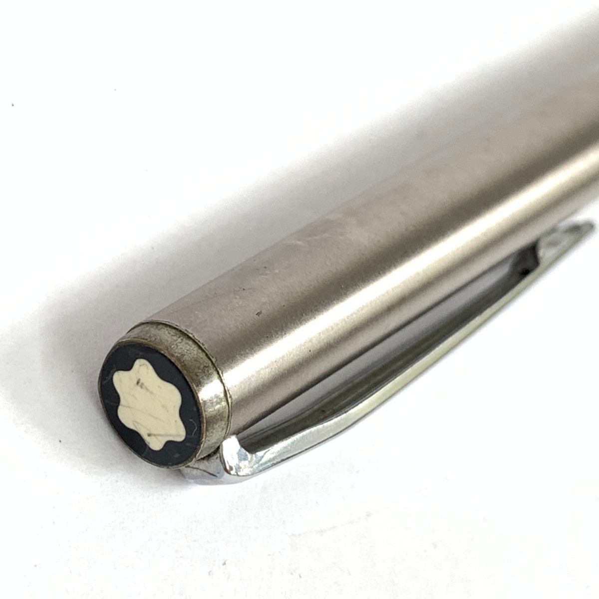 MONT BLANC モンブラン 万年筆 シルバーカラー / 240002231440 - メルカリ