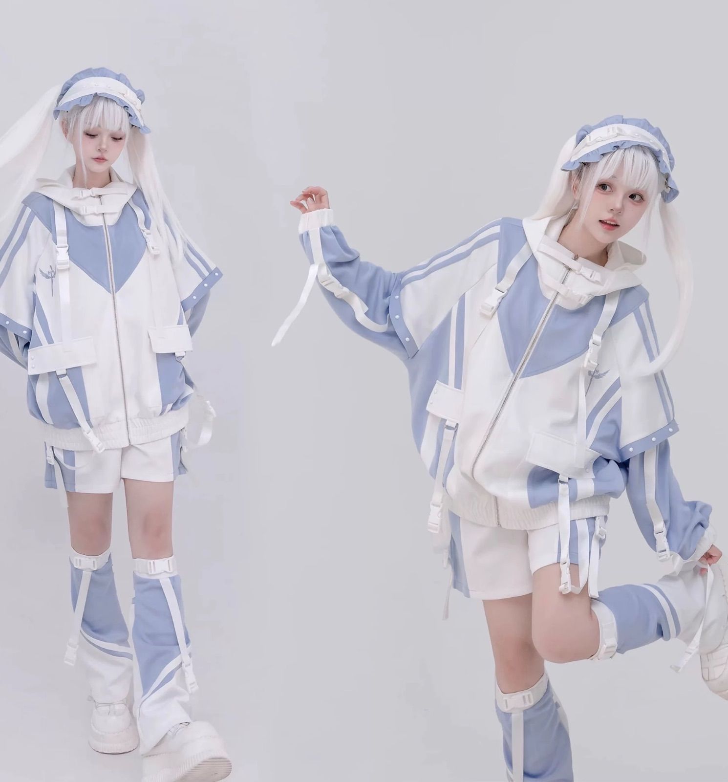 パステルブルー パステルピンク