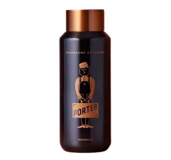 ブラック リサイクルステンレスボトル ポーター スターバックス PORTER 