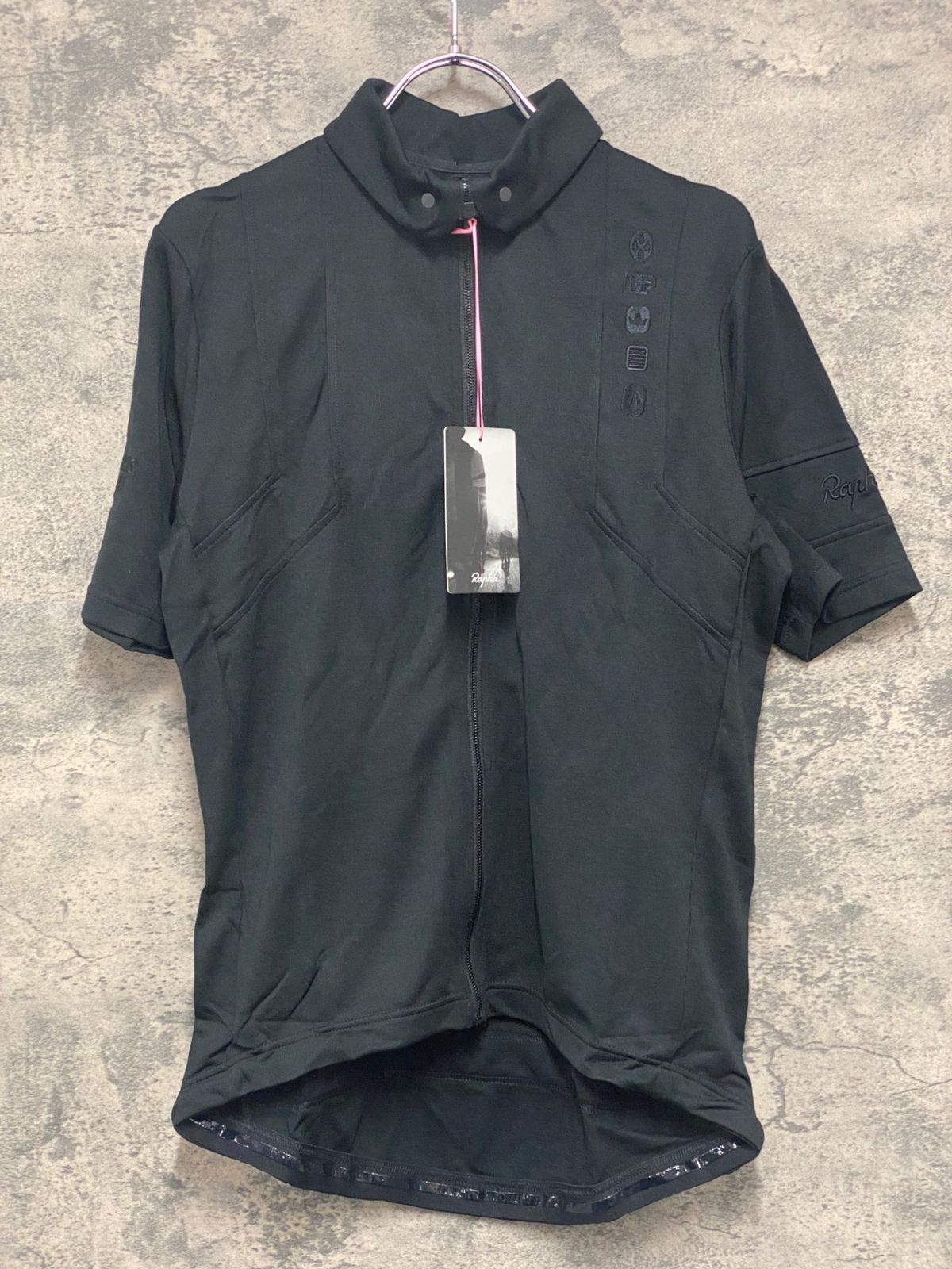 IZ843 ラファ Rapha KINGS OF PAIN JERSEY 半袖 サイクルジャージ 黒 L ラファ10周年記念モデル
