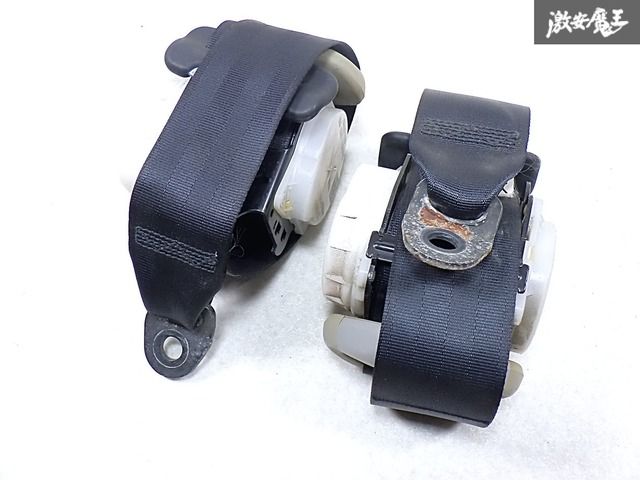 スズキ 純正 JB23W ジムニー 2006年 リア リヤ シートベルト セーフティベルト 左右セット 黒 NSB053BK11 84960-81A1 即納 棚S-3
