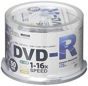 【中古】【非常に良い】DVD-R16Xデータ用50Pスピンドル w17b8b5