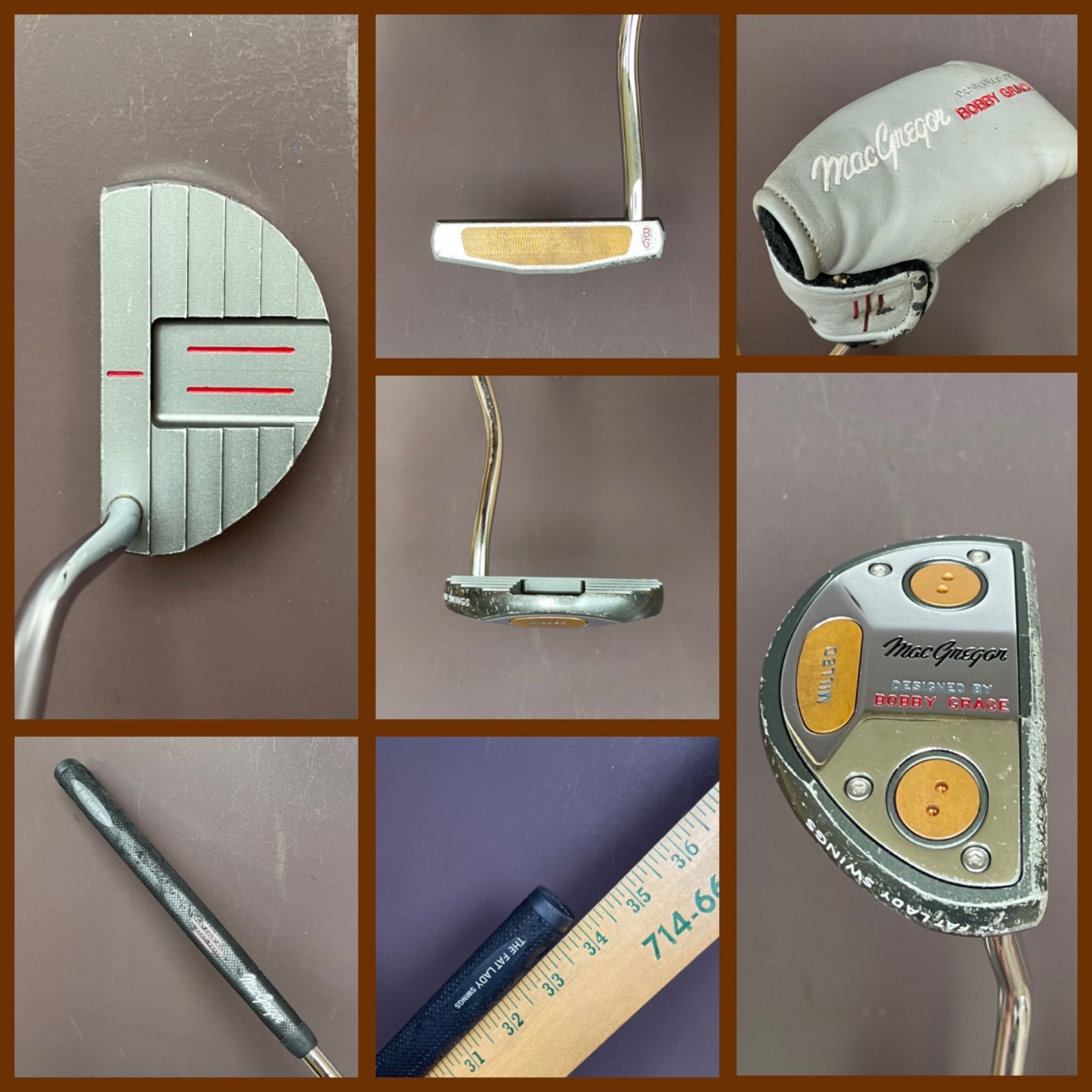 再入荷☆送料込み☆パター☆34インチ☆マグレガー☆ボビー・グレース