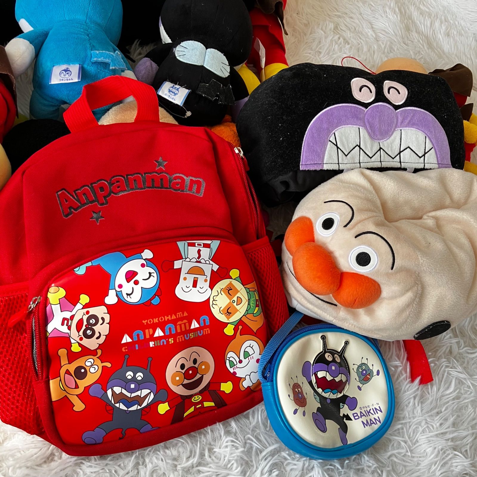 アンパンマン ぬいぐるみ 大量まとめ売り おもちゃ プリちぃビーンズ