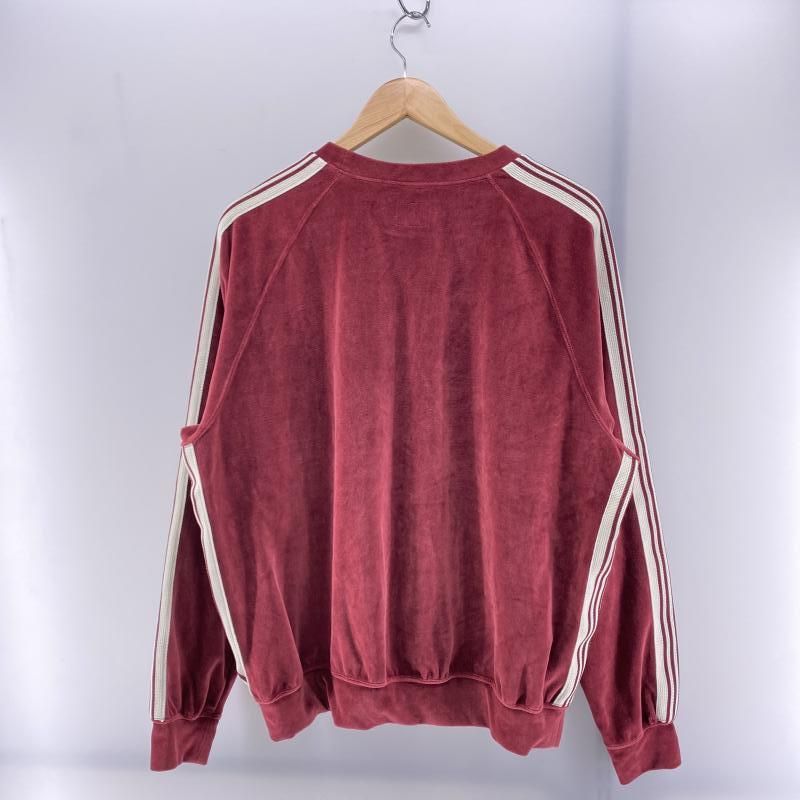 ●新品●M●NEEDLES TRACK CREW NECK SHIRT レッド Needles Track Crew Neck Shirt - Poly Smooth – unexpected store